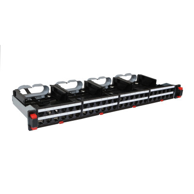 Legrand Патч-панель неукомплектованная высокой плотности - 19'' - 1U - на 48 коннекторов, 033793