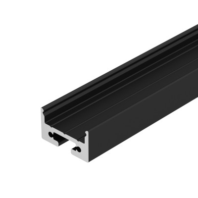 Профиль с экраном SL-LINE-2011M-2500 BLACK+OPAL SQUARE (Arlight, Алюминий), 027993