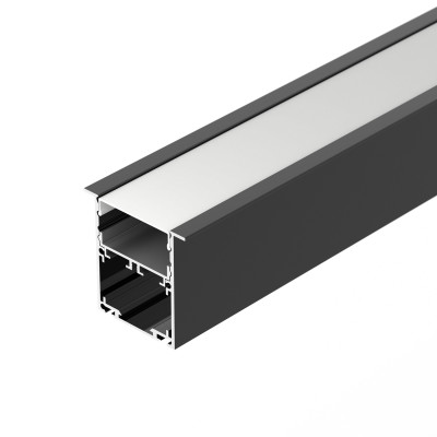 Профиль SL-LINIA52-3L-F-2000 ANOD BLACK (Arlight, Алюминий), 044685