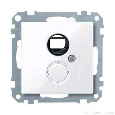 SM Накладка на опорн. плате для мех-змов  DIN 41524 и с отв. ? 16 мм, активно-бел.