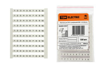 Маркеры для ЗНИ с нумерацией №№ 1-10 (100 шт) TDM Electric, SQ0803-0027