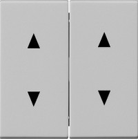 1150015 Gira Двойная клавиша для жалюзи со стрелками