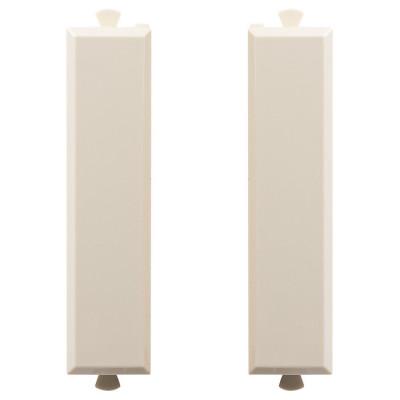 4405995 - ДКС Комплект модульных заглушек "Avanti", "Ванильная дымка", 0,5 модуля 2штуки