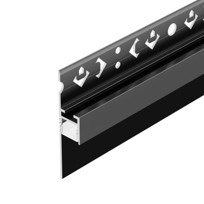 Профиль ARH-PLINTUS-FANTOM-2000 BLACK (Arlight, Алюминий), 038550
