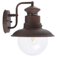 Светильник садово-парковый, 60W 230V IP44 коричневый, PL571, Feron 11625