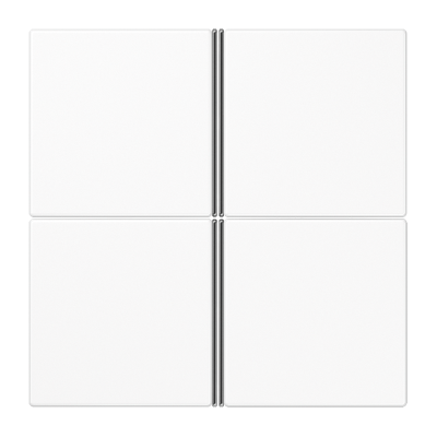 Набор клавиш для сенсорного модуля KNX, 4-ной, белый, LS404TSAWW