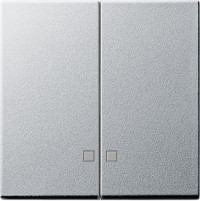 063126 Gira Накладка двухклавишная с контрольными окнами