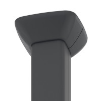 ДКС Телескопическая алюминиевая колонна, 2.7 - 4.2м, цвет чёрный, 09573 ДКС Телескопическая алюминиевая колонна, 2.7 - 4.2м, цвет чёрный, 09573