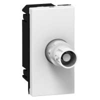 Legrand Видео розетка - Программа Mosaic - разъём BNC 75 - 1 модуль - белая, 078758