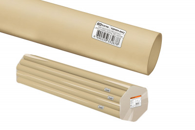 Труба гладкая жесткая ПВХ d 20 (104 м) длина 2 м индивид. штрихкод, "ЭКО" сосна TDM Electric, SQ0404-0042