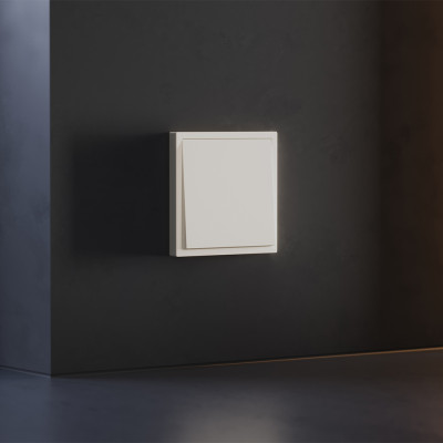 Клавиша для выключателя/переключателя одноклавишного, S70 (хлопок), VLS000113