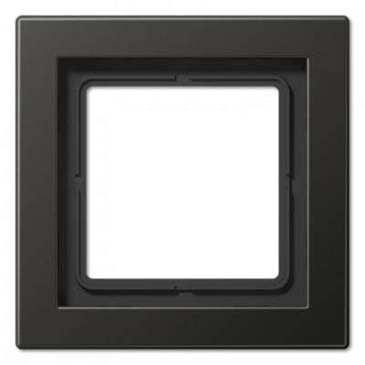 Рамка для вертикальной и горизонтальной установки, 1 пост; металл; антрацит; LS Design, ALD2981AN