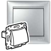 Legrand Вывод кабеля - Legrand Valena - алюминий, 770147