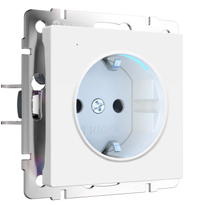 Werkel W1171461/ Розетка с подсветкой (белый матовый), a062405