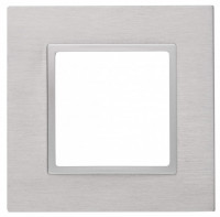 ЭРА 14-5201-03 Elegance Алюминий/алюм Металл Рамка 1-ая