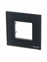 ABB NIE Zenit Стекло графит Рамка 1-я 2 мод