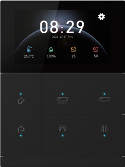 GVS CHTFB-3.0/6.1.02 Cенсорная панель KNX WaltzTouch+ Pad (Plastic Button)