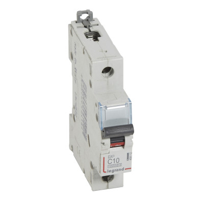 Legrand Автоматический выключатель DX? 10000 - 16 кА - тип характеристики C - 1П - 230/400 В~ - 10 А - 1 модуль, 409112