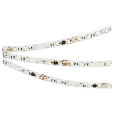 Светодиодная лента DMX-B60-10mm 24V RGBW-PX6 (18 W/m, IP20, 5060, 5m) (Arlight, бегущий огонь), 033449
