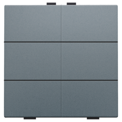 Niko Home Control Свинцово-серый Кнопка 6-клавишная, 220-51006