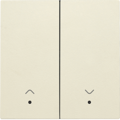 Niko Home Control Слоновая кость Накладка управления жалюзи с/п, 100-32006