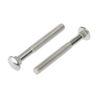 Болт мебельный DIN 603, 8,0х70мм, короб (30 шт/уп) KRANZ, KR-01-3511-024