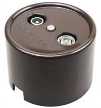 Bironi Розетка R/TV-SAT оконечная, пластик, цвет коричневый, B1-305-22