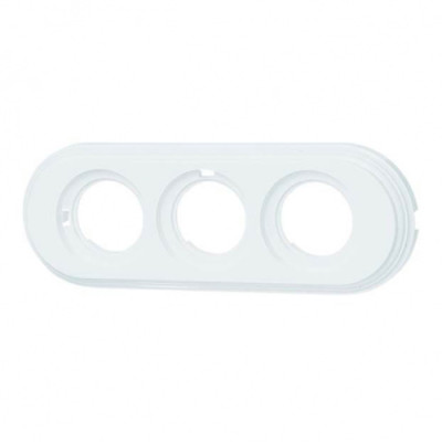 BIRONI Лизетта Пластик Белый Рамка 3-ая, BF1-630-21