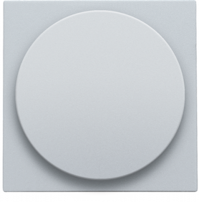 Niko Серебро Накладка поворотного диммера, 121-31003