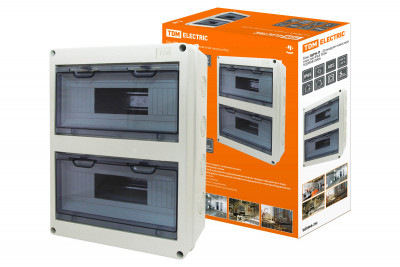 Бокс ЩРН-П-24 модулей навесной пластик IP65 TDM Electric, SQ0908-0006