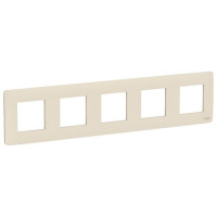 Unica Studio Рамка 5-ная, беж.