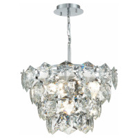 ST LUCE SL1631.103.06 Люстра подвесная ST-Luce Хром/Прозрачный E14 6*40W