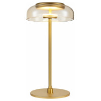 ST LUCE SL6002.204.01 Прикроватная лампа ST-Luce Золотистый/Янтарный LED 1*7W 4000K