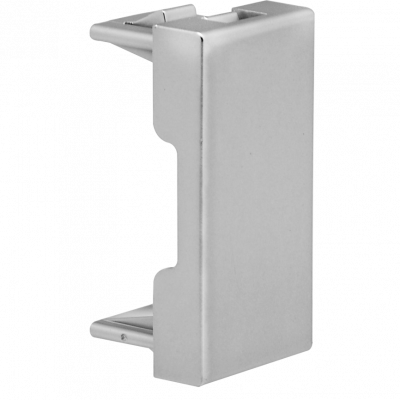 Donel Заглушка 1 мод., алюм. матовая  (22.5х45мм), DF10ALM