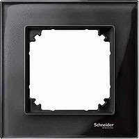 M-Elegance Рамка 1-ная, стекло оникс (max 87)