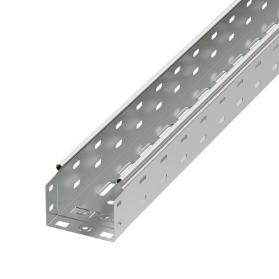 ДКС Лоток перфорированный 100х100 L 2000, цинк-ламельный (упак. 16м), 35331ZL