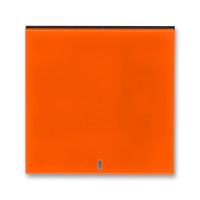 Клавиша одинарная перекидная для выкл-ля/кнопки пластик оранжевый глянцевая IP20 ABB LEVIT