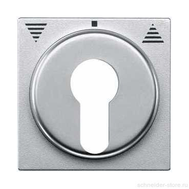 SD Накладка для выключателя, управл. ключом,  алюм.