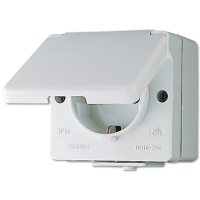 Штепсельная розетка SCHUKO для накладного монтажа IP44, 620WX