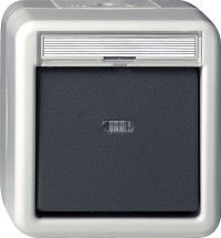 Кнопочный выключатель одноклавишный IP44 Кнопочный выключатель одноклавишный IP44