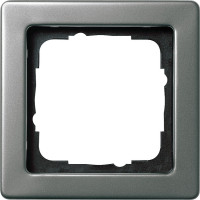 21121 - Gira Edelstahl Рамка на 1 пост, сталь, прямые края 21121 - Gira Edelstahl Рамка на 1 пост, сталь, прямые края