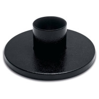 Опора металлическая h=60мм d60мм, черный, ОМ 0,06, 11616, Feron 11616