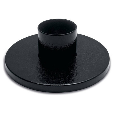 Опора металлическая h=60мм d60мм, черный, ОМ 0,06, 11616, Feron 11616