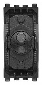 Vimar Кнопка переключения-тумблер 2P NO 10A Vintage, антрацит, 22061.03