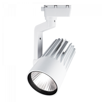 Jazzway Прожектор светодиодный трековый PTR 0130-2 30w 4000K 24° WH (белый) IP40, 5022737