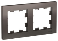 ATN000602 - ATLASDESIGN 2-постовая РАМКА, универсальная, МОККО, Systeme Electric ATN000602 - ATLASDESIGN 2-постовая РАМКА, универсальная, МОККО, Systeme Electric