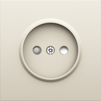 Donel S08 слоновая кость накладка для розетки без заземления, со шторками 16A 250 В~,серия DB, DS21655