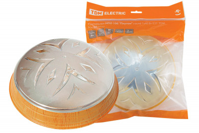 Светильник НПО 106 "Плутон" сосна 1х40 Вт Е27 TDM Electric, SQ0328-0032