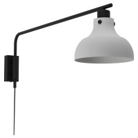 43843 Бра MATLOCK, 1Х40W, E27, L200, H250, A800, сталь, серый, черный