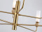 Потолочный светильник с мрамором E14*8, AMBRELLA LIGHT, LH53252